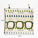 Load image into Gallery viewer, Large Hanging Rabbit Hay Bag Feeder – Durable Polyester Fabric, Triple Openings, Large Capacity Design