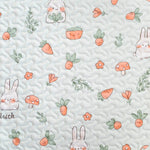 Load image into Gallery viewer, Non-Slip Quilted Cotton Rabbit Foot Mat –Paw Protection, Cushioned &amp; Easy to Wash