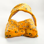Load image into Gallery viewer, Plush Sherpa-Style Rabbit Hideout Tunnel with Arched Canopy – Cozy, Enclosed &amp; Multi-Use