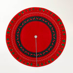 Load image into Gallery viewer, Christmas Tree-Shaped Felt Bunny Hideout with Mat – Spacious, Stable &amp; Festive