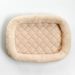 Load image into Gallery viewer, Plush Bunny-Fur-Like Rabbit Bed &amp; Mat with Raised Edges – Cozy, Supportive &amp; Non-Slip