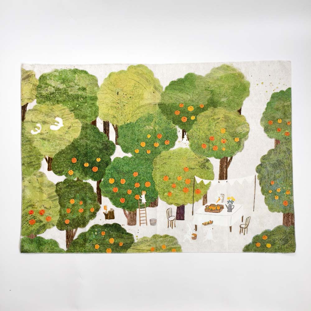 Soft Fabric Bunny Wall Hanging Backdrop – Lightweight, Vivid & Easy to Hang